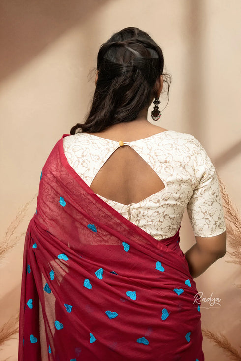 Heart that is Deep Maroon