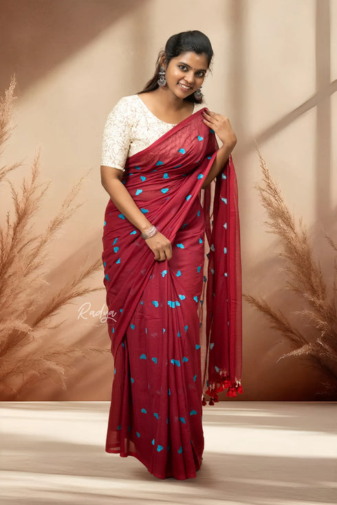 Heart that is Deep Maroon