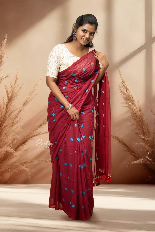 Heart that is Deep Maroon