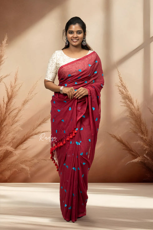 Heart that is Deep Maroon