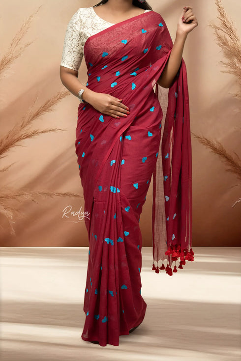 Heart that is Deep Maroon