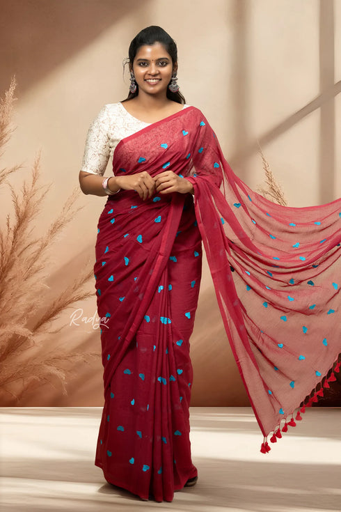 Heart that is Deep Maroon